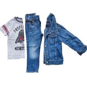 Gap, OshKosh, Lucky Jeans Boy Bundle size 3T